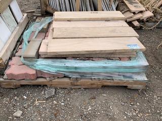 Quantity of 8" x 31 1/2" Decorative Tile.