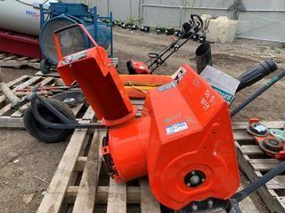 Belt Driven Snow Blower.