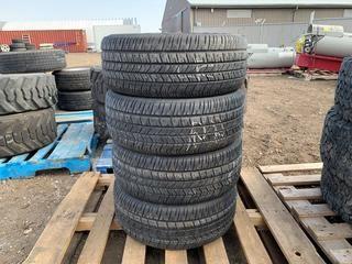 Quantity of (4) P205/55R16  Tires w/ Rims.