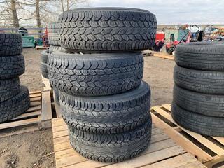 Quantity of (4) P265/70R16 Tires w/ Dodge 6 Bolt Rims.