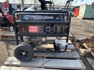 PowerBoss Generator Gas Powered.