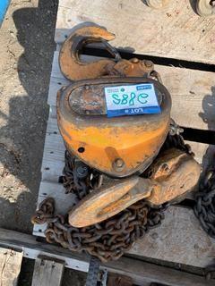 5 Ton Chain Fall.