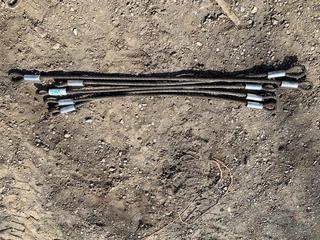 Quantity of (5) Lifting Cables 4'.