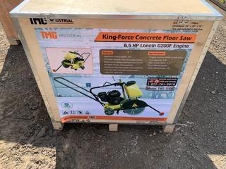 King Force Concrete Floor Saw.