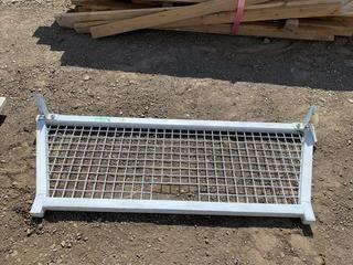 White Headache Rack 67 3/4".