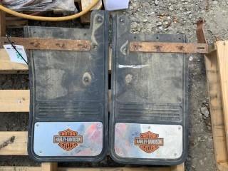 Pair of Harley Davidson Mud Flaps.