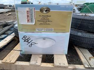 12" Flush Mount Ceiling Light.