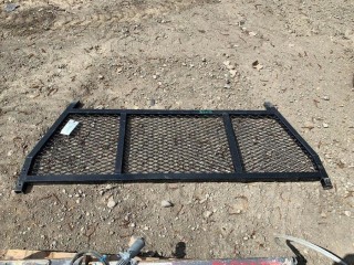 Black Headache Rack, 67-1/2" Wide.