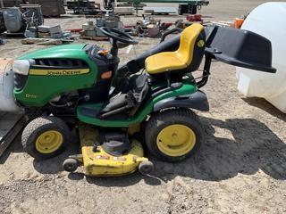 John Deere 100 Series Ride On Mower, With Attachments.