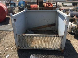Empty Steel Container.