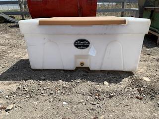 Water Tank w/ Cup Holders 36" x 16" x 16".