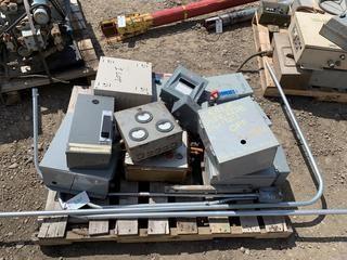 Quantity of Electrical Panels/ Junction Boxes, 3/4" Conduit.