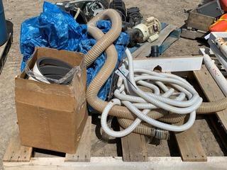 Quantity of Foam Stripping, Hoses & Tarp.
