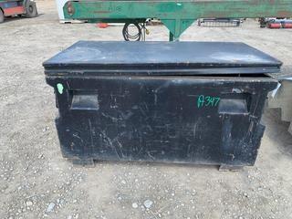 Black Job Box 2' x 2' x 2'.