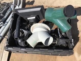 Assorted Plumbing & HVAC Material.