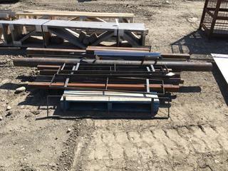 Lot of Steel Bars & Brackets.