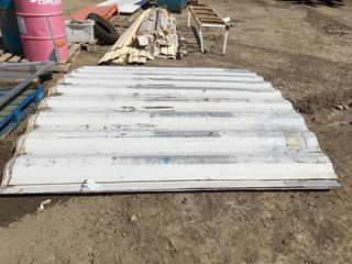 (6) Used Steel Corrugated Tin.