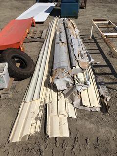 Beige Siding Strips.