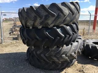 (4) 20.8 R38 Tractor Tires.