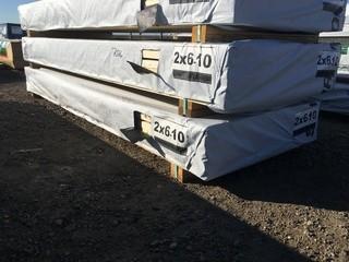 2"x6"x10' Surewood Lumber (Bottom Lift Only, 42 Pieces).