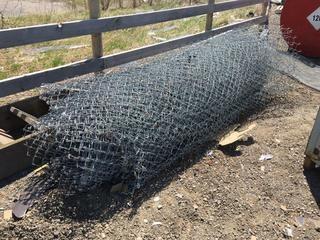 Roll of Chain Link Fencing.