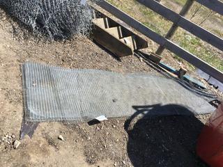 (7) Metal Mesh Sheets.