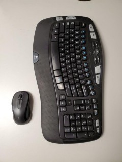 Logitech Wireless Keyboard C/w Mouse