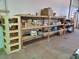 (1) 23in X 24in X 62in, (1) 171in X 24in X 65in And (1) 96in X 28in X 33in Shelving Units *Note: Contents Not Included*
