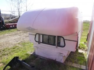 134in X 75in X 76in Enclosed Work Camper w/ (3) Tool Boxes, Heater And Spot Light