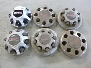 Qty Of (6) Hub Covers To Fit GMC