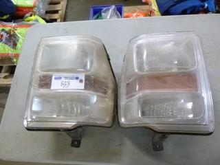 (2) Headlights To Fit Ford. PN- ASY7C34-13005-A
