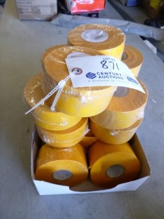 Qty Of 250ft X 2in Dry Vinyl Tape Rolls