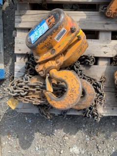 5 Ton Chain Fall.