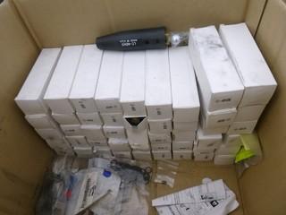 Qty Of (54) Male And Female Welding Connectors. PN- LC-40HDM, LC-40HDF