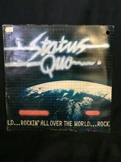 Status Quo, Rockin all Over The World Vinyl. 