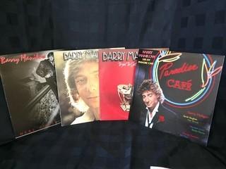 Barry Manilow Bundke 4LP (2:00 AM Paradise Caf?, Trying to Get That Feeling, This One's For You, Here Comes the Night).