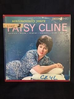 Patsy Cline, Sentimentally Yours Vinyl. 