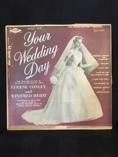 Eugene Conley and Winifred Heidt, Your Wedding Day Vinyl. 