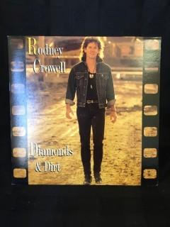 Rodney Crowell, Diamonds & Dirt Vinyl. 