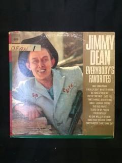 Jimmy Dean, Everybody's Favourites Vinyl. 