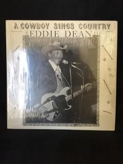 Eddie Dean, A Cowboy Sings Country Vinyl. 