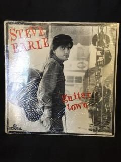 Steve Earle, Guitar Town Vinyl. 