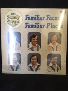 The Family Brown, Familiar Faces Familiar Places Vinyl. 