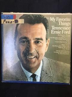 Tennessee Ernie Ford, My Favourite Things Vinyl. 