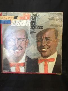 Lester Flatt & Earl Scruggs, Hard Travelin' Vinyl.  