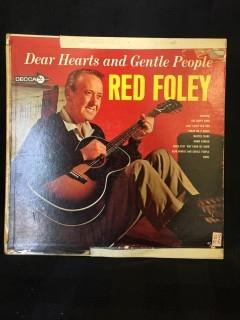 Red Foley, Dear Hearts and Gentle People Vinyl. 