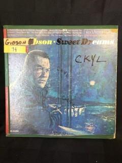 Don Gibson, Sweet Dreams Vinyl. 