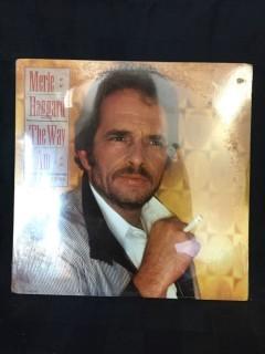 Merle Haggard, The Way I Am Vinyl. 