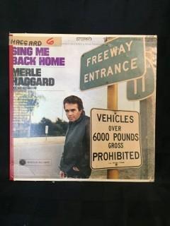 Merle Haggard, Sing Me Back Home Vinyl. 