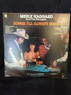 Merle Haggard, Songs I'll Always Sing Vinyl. 